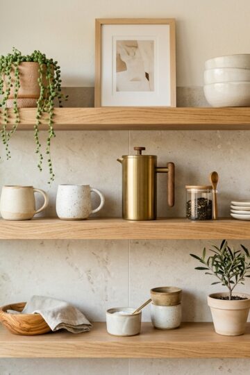 A Beginner's Guide to Styling Open Shelves Like a Pro Designer A Beginner's Guide to Styling Open Shelves Like a Pro Designer photo