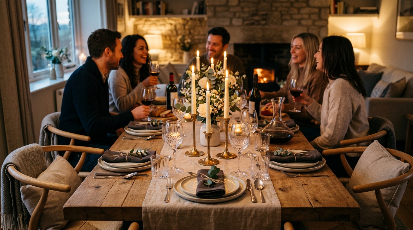 5 Beautiful Tablescapes That Make Any Dinner Feel Special 5 Beautiful Tablescapes That Make Any Dinner Feel Special photo